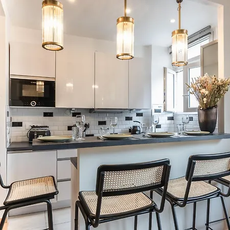 Cosy & Design 4 Guests - Eiffel Tower Apartment